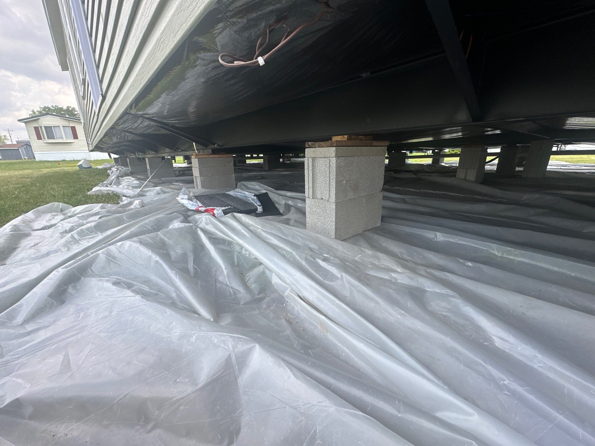 Skirting and trim installation