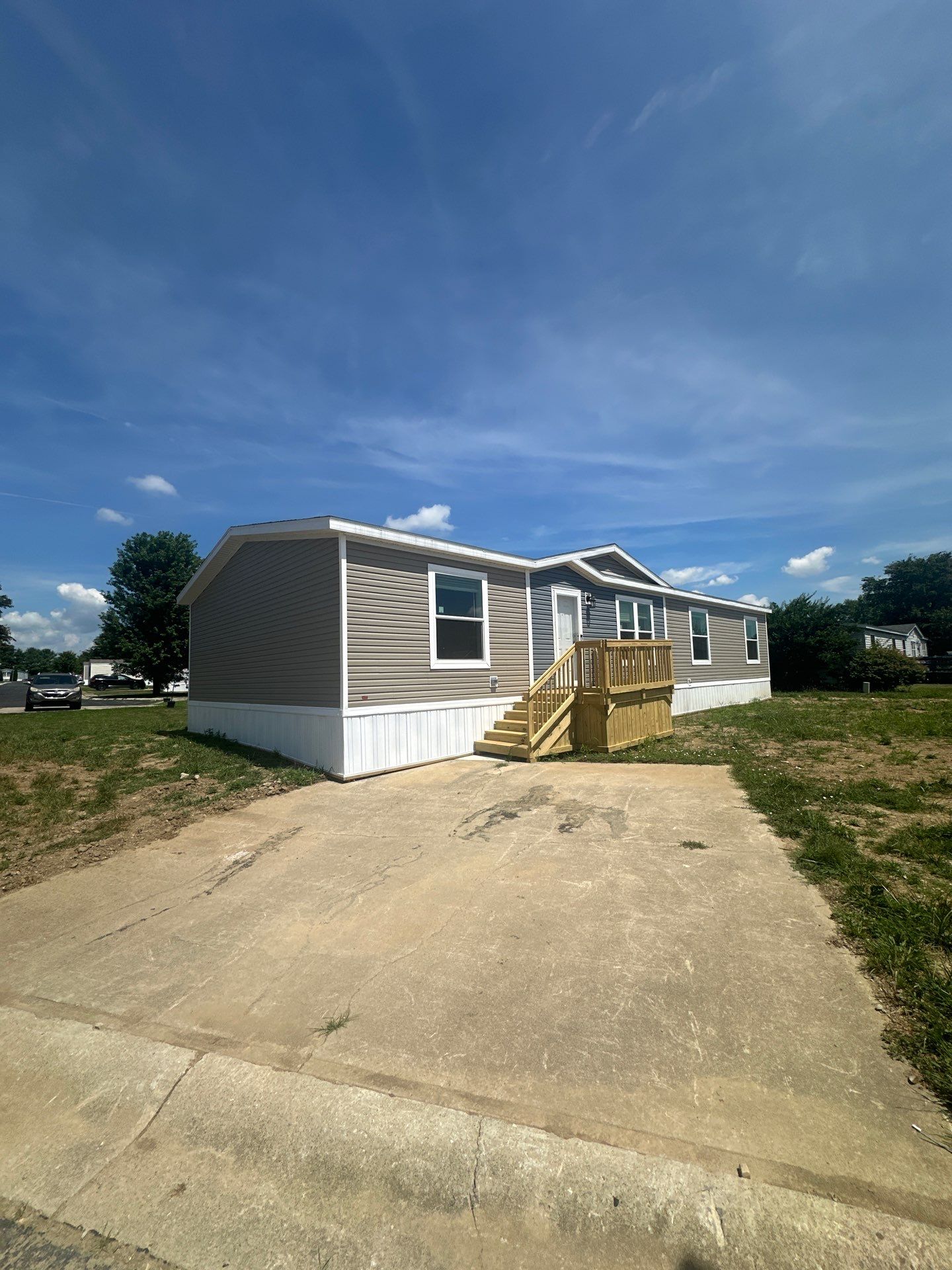 Completed move-in ready home