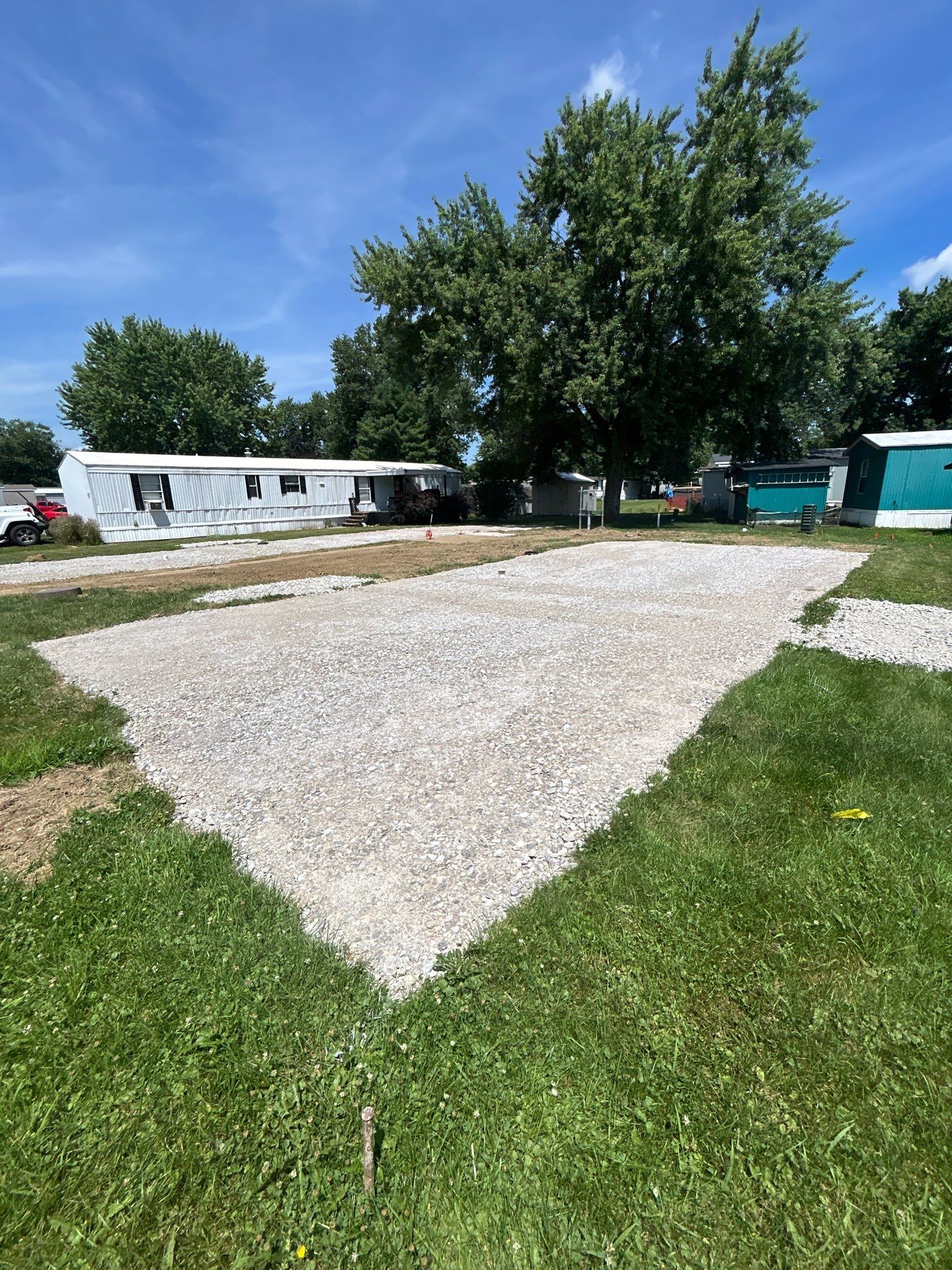 Utility trenching and connections